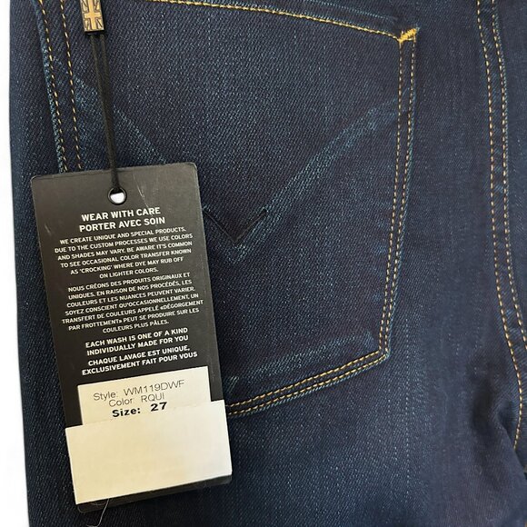 NWT! Hudson ‘Nico Midrise Bootcut’ Dark Wash Jeans - Picture 10 of 11